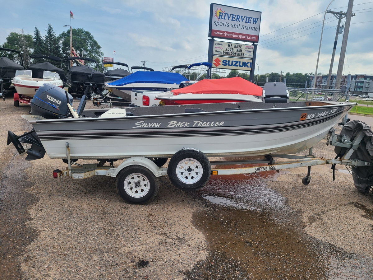 1991 Sylvan Sylvan 16 Backtroller W 4Stroke 50HP Yamaha  Trailer 1991 - Sold Boat
