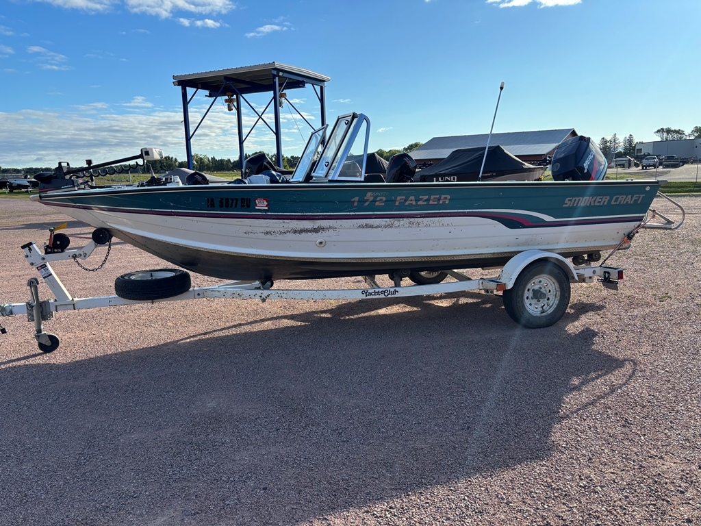 1994 Smoker Craft Smoker Craft 172 Fazer Walk Thru  Serviced WellEquipped Fishing Rig 1994 - Sold Boat