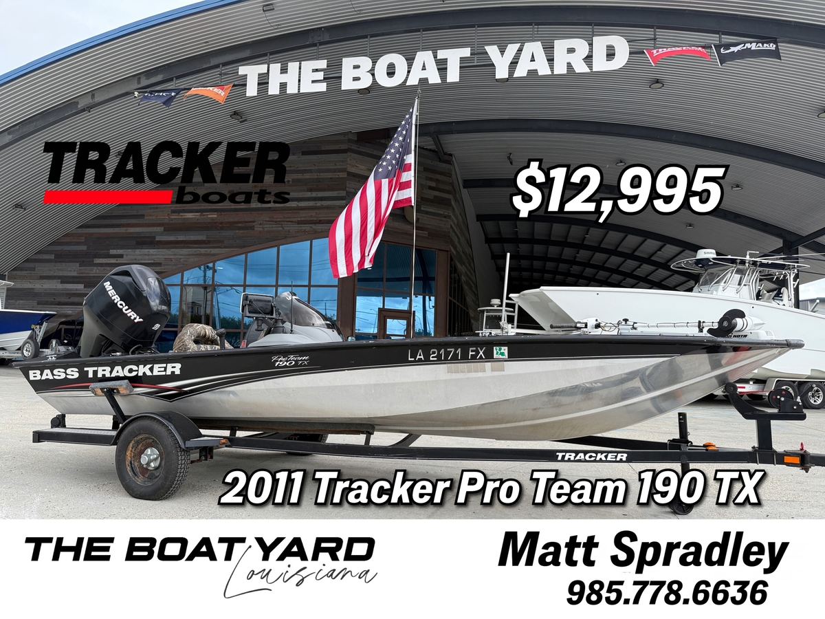2011 Tracker Boats Tracker Boats Pro Team 190 TX 2011 - Sold Boat