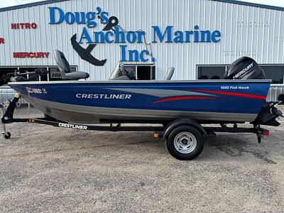 BOATZON | 2015 Crestliner 1600 Fish Hawk Side Console