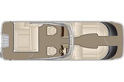 BOATZON | 2018 Bennington 25 QX Swingback Windscreen Sport Arch 25QXSBWA BOATZON | 2018 Bennington 25 QX Swingback Windscreen Sport Arch 25QXSBWA