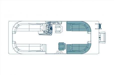 2023 Crest Pontoons Crest Pontoons Classic LX 240 SLS 2023 - Sold Boat