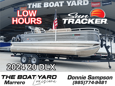 BOATZON | 2024 Sun Tracker 20 DLX Fishing Barge BOATZON | 2024 Sun Tracker 20 DLX Fishing Barge