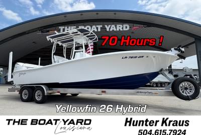 BOATZON | 2024 Yellowfin 26 Hybrid BOATZON | 2024 Yellowfin 26 Hybrid