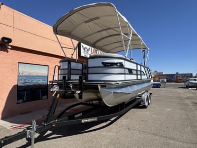 BOATZON | 2025 Bentley Pontoons ELITE 223 SWINGBACK PACKAGED WITH TANDEM AXLE BEAR TRAILER  250HP SUZUKI