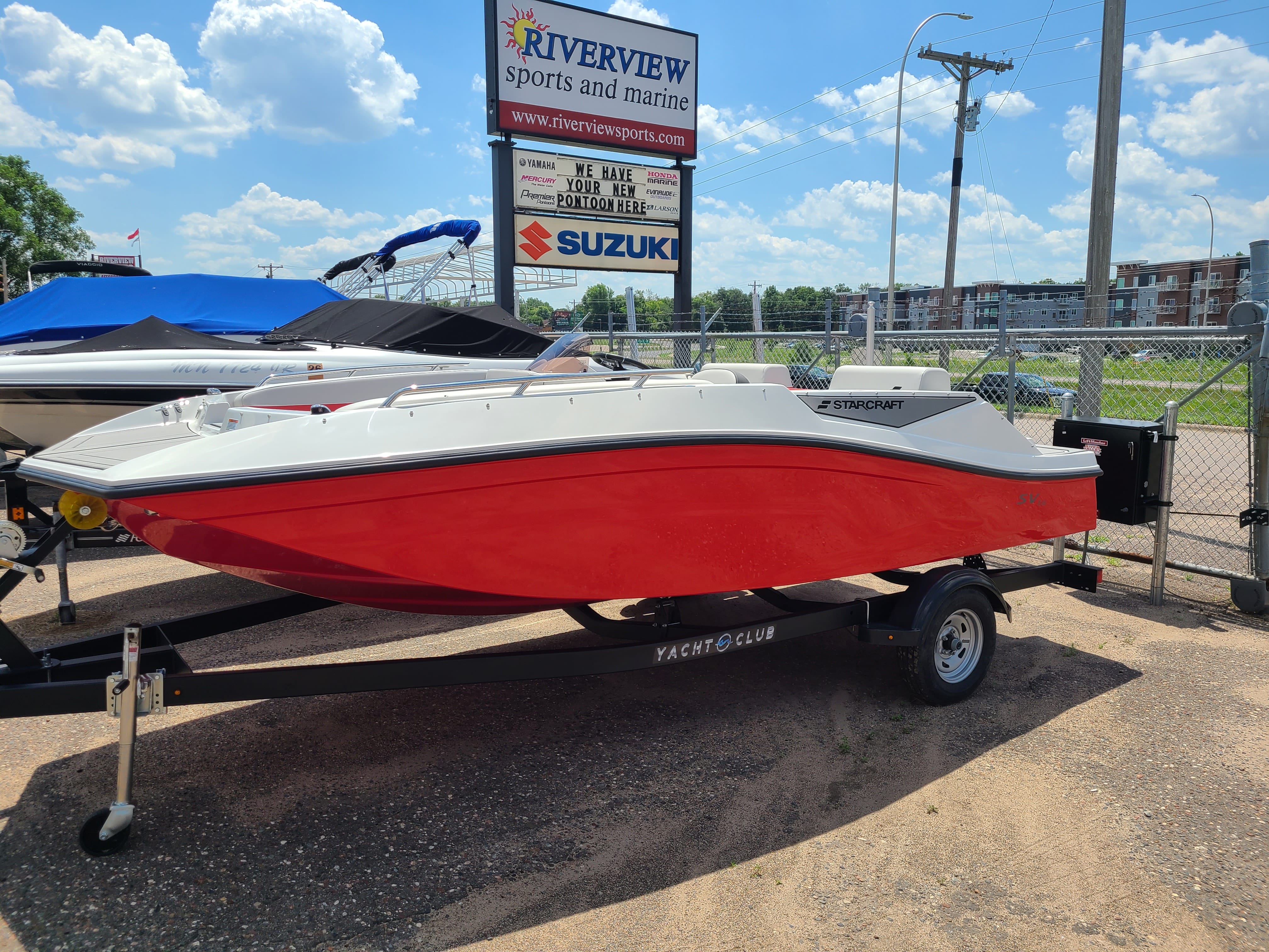 New Starcraft SV16 W A 90HP Suzuki Motor Trailer 2025 for sale in