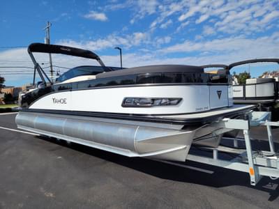 BOATZON | 2025 Tahoe Pontoons 2585 Cascade Cruise Rear Bench Windshield 25 WG