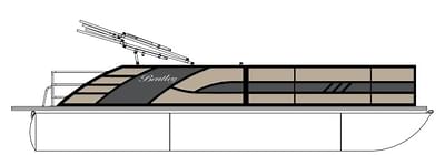 BOATZON | 2026 Bentley Pontoons 253 Elite Swingback Quad BOATZON | 2026 Bentley Pontoons 253 Elite Swingback Quad