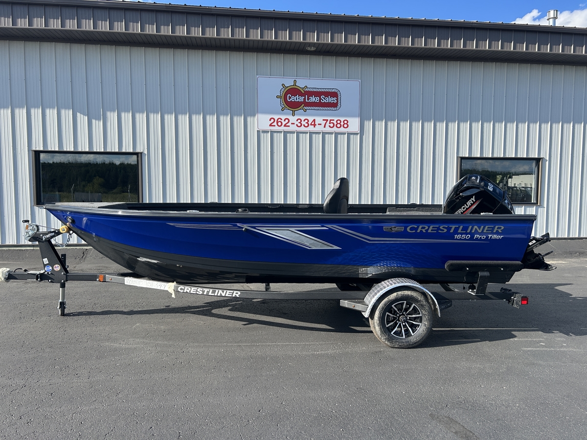 2026 Crestliner Crestliner 1650 PRO TILLER 2026 - Sold Boat