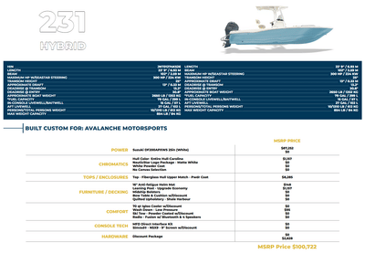 BOATZON | 2026 NauticStar 231 HYBRID