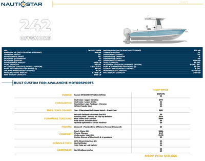 BOATZON | 2026 NauticStar 242 OFFSHORE BOATZON | 2026 NauticStar 242 OFFSHORE