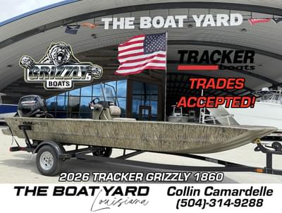 BOATZON | 2026 Tracker Boats Grizzly 1860