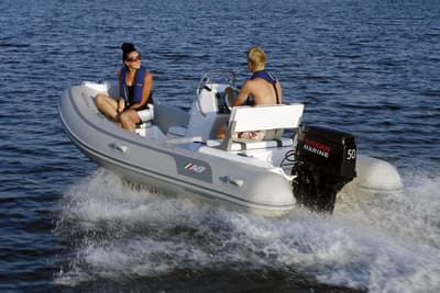 BOATZON | AB Inflatables Oceanus 13 VST wtih Yamaha 60HP 2026