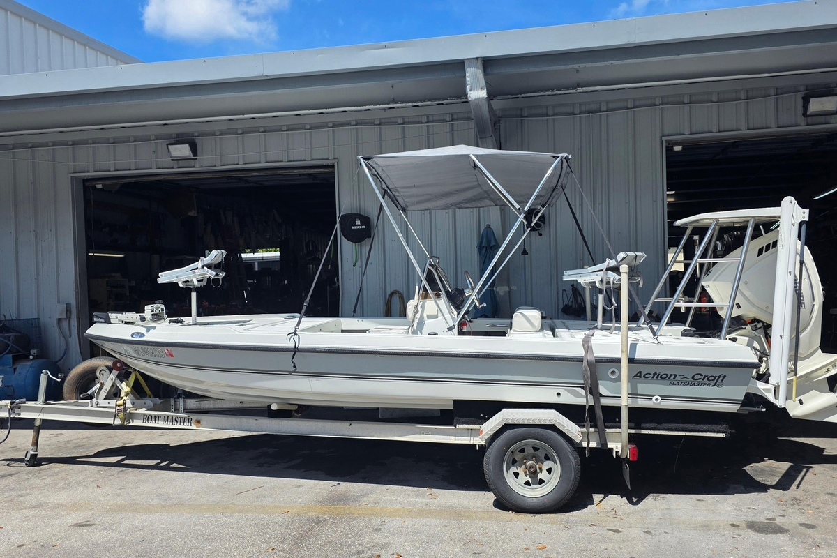 1994 Action Craft Flatsmaster 1810 - Sold Boat