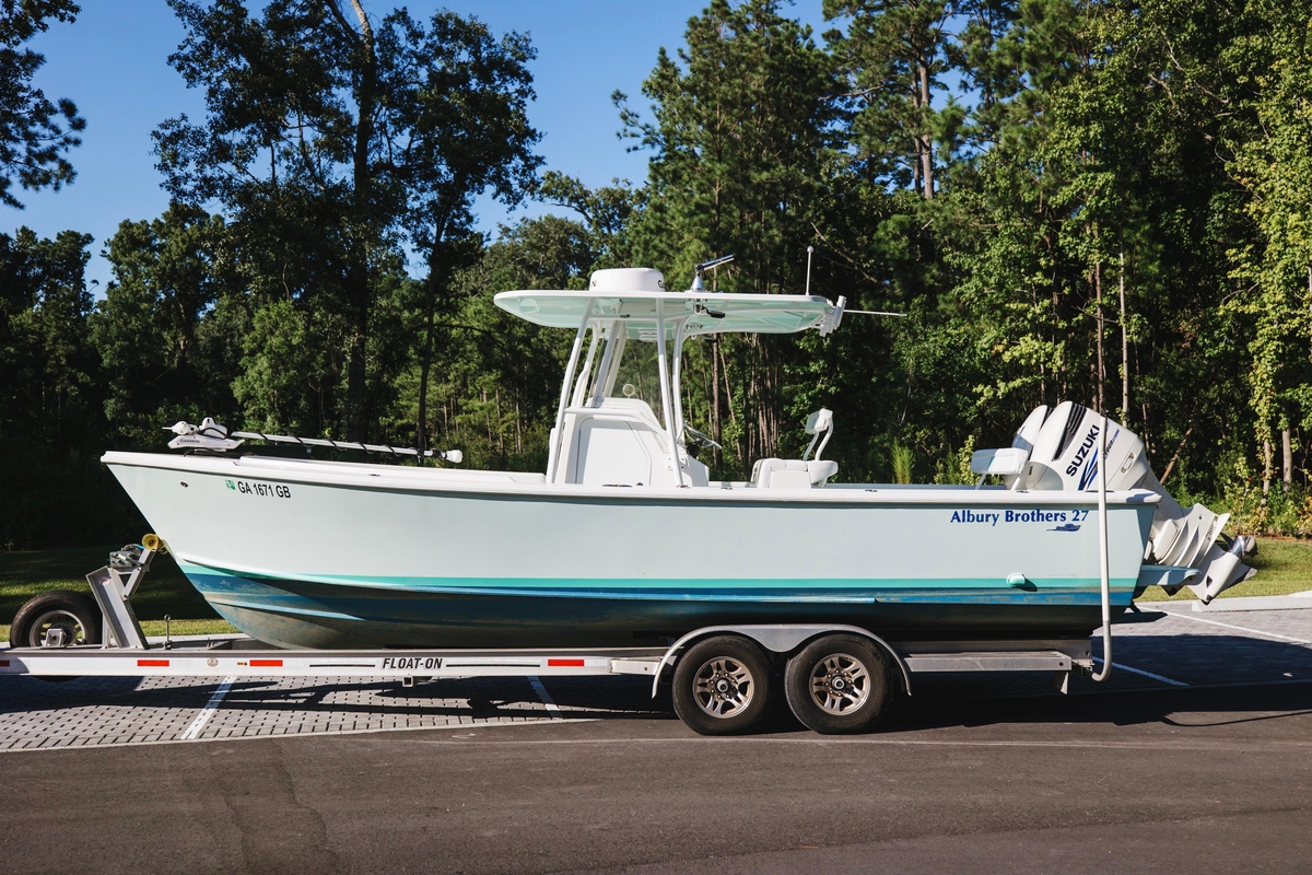 2017 Albury Brothers center console - Sold Boat