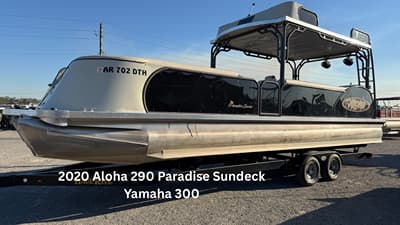 BOATZON | Aloha 290 Paradise Sundeck w Yamaha 300 No Trailer 2020