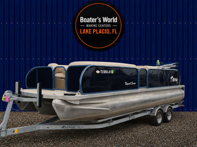 BOATZON | Aloha Pontoons 23 Tropical Bimini Tropical 230 L Group Seating 2020
