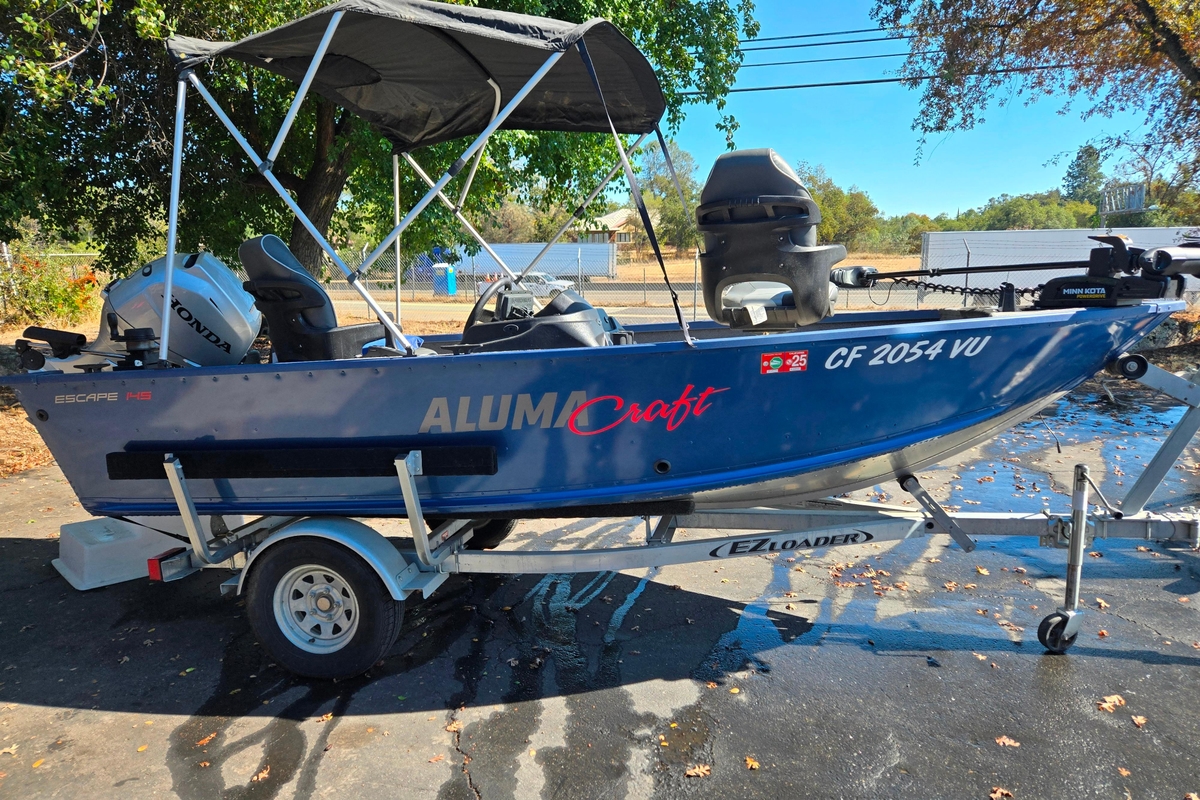 2022 Alumacraft Escape 145 CS - Sold Boat