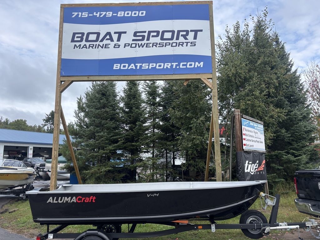 2026 Alumacraft V14 Tiller - Sold Boat