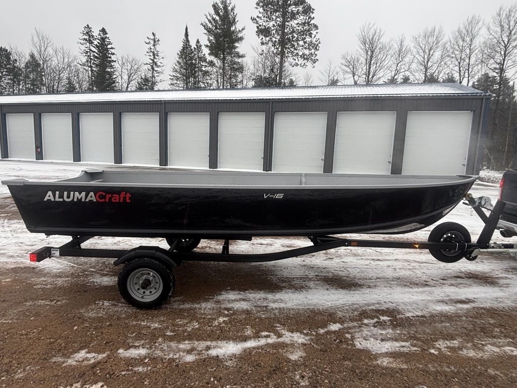 2026 Alumacraft V16 Tiller - Sold Boat