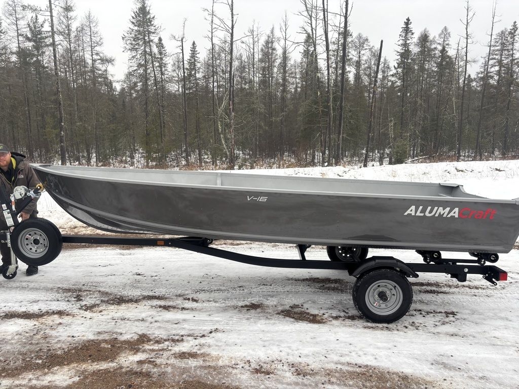 2026 Alumacraft V16 Tiller - Sold Boat