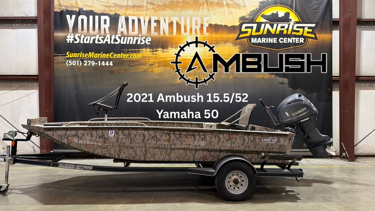2021 Ambush Ambush 15552 w Yamaha 50 2021 - Sold Boat