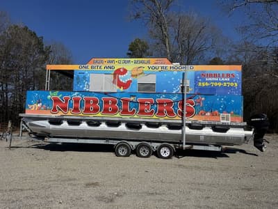 BOATZON | American Pontoon 30 Food Service Boat 2013