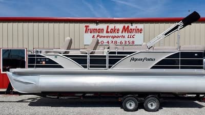 BOATZON | AquaPatio 23Ft Cruise Pontoon Powered By A 115HP Yamaha Four 2011