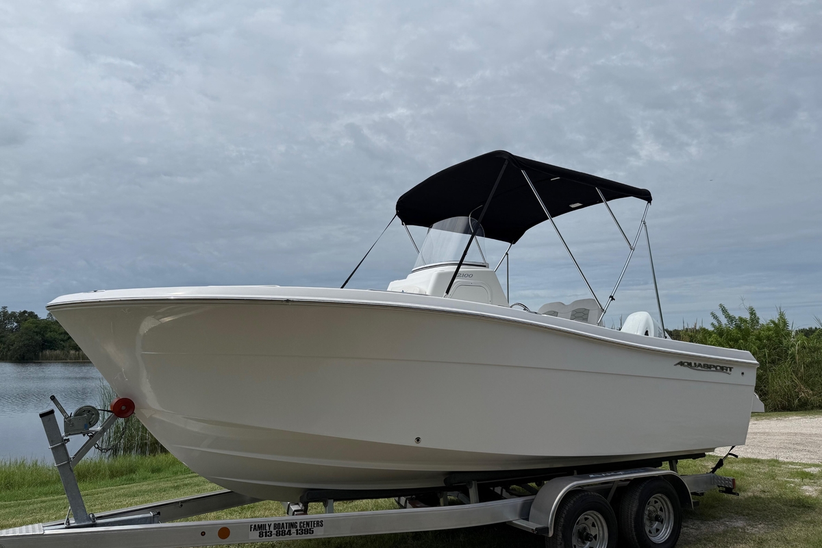 2024 Aquasport 2100 Center Console - Sold Boat