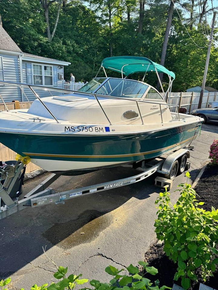 2001 Aquasport 215 Explorer - Sold Boat