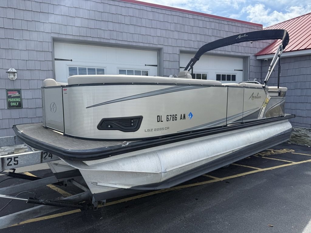 2019 Avalon 2285 LSZ Cruise Tri Toon High Performance Mercury 150hp Motor - Sold Boat