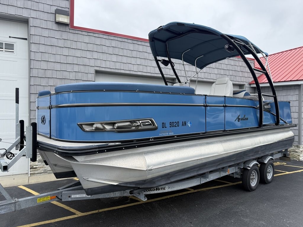 2022 Avalon 2385 Catalina Rear Lounger Tri Toon High Performance Mercury 300hp Motor - Sold Boat