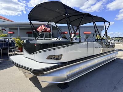 BOATZON | Avalon 2385 LSZ Versatile Rear Bench Tri Toon High Performance 2026