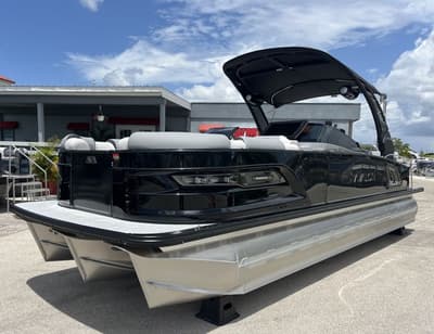 BOATZON | Avalon 2585 Excalibur LTD Flex Lounge Windshield Tri Toon Mercury 425hp V10 2027