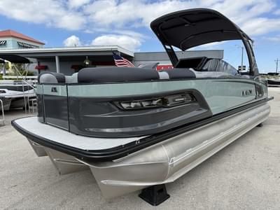 BOATZON | Avalon 2585 Excalibur LTD Quad Lounge Windshield Tri Toon Mercury 400hp V10 2026