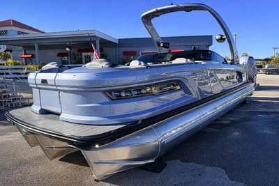 BOATZON | Avalon 2785 Excalibur Quad Lounge Windshield  Twin Mercury 425hp V10s Joystick 2026