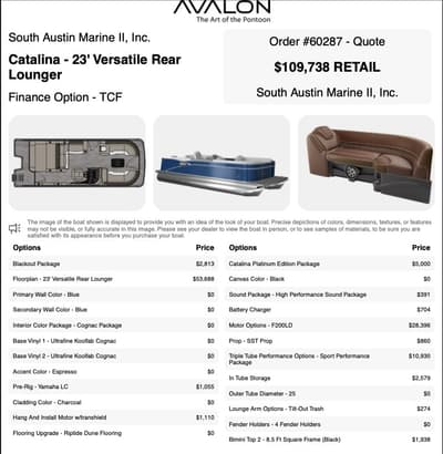 BOATZON | Avalon Catalina 2385 VRB 2027