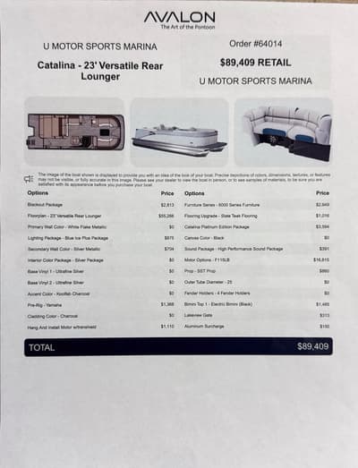 BOATZON | Avalon Catalina 2385 VRL 2027