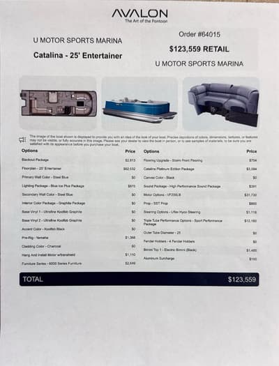 BOATZON | Avalon Catalina 2585 Entertainer 2027 BOATZON | Avalon Catalina 2585 Entertainer 2027