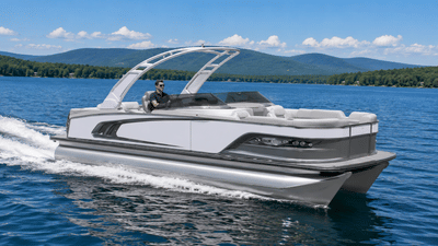 BOATZON | Avalon Excalibur LTD Quad Lounger Shift Windshield  25 FT 2027