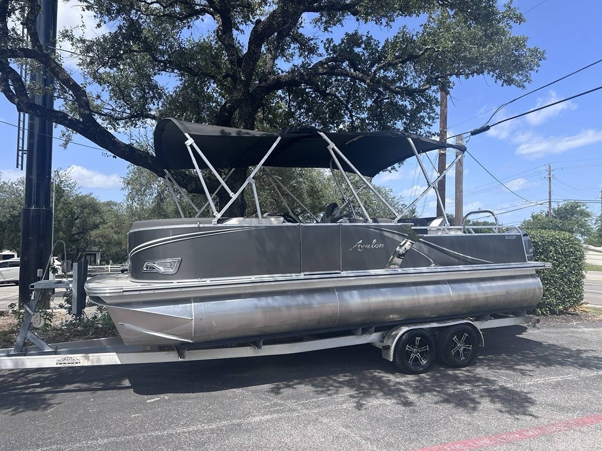 2024 Avalon LSZ Versatile Rear Bench - Sold Boat