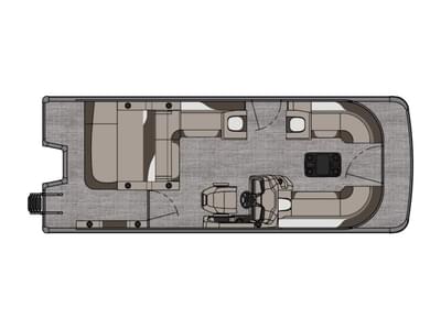 BOATZON | Avalon LSZ Versatile Rear Bench 23 FT 2025