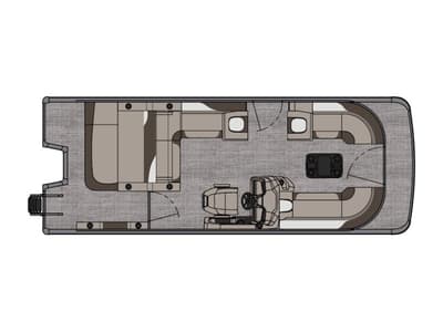 BOATZON | Avalon LSZ Versatile Rear Bench 23 FT 2026