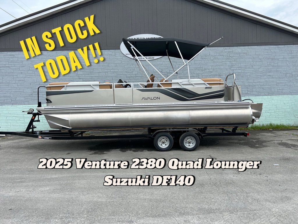 2025 Avalon Venture 2380 Quad Lounger - Sold Boat