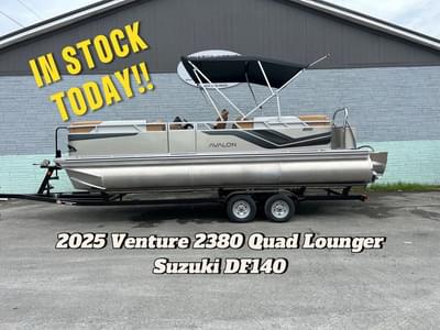 BOATZON | Avalon Venture 2380 Quad Lounger 2025