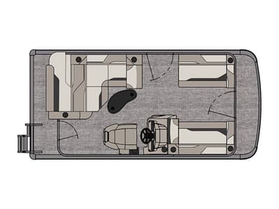 BOATZON | Avalon Venture Cruise Rear Bench 17 FT 2026