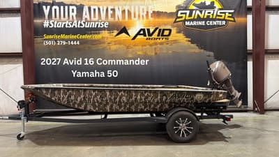BOATZON | Avid Boats 16 Commander W Yamaha 50 2027