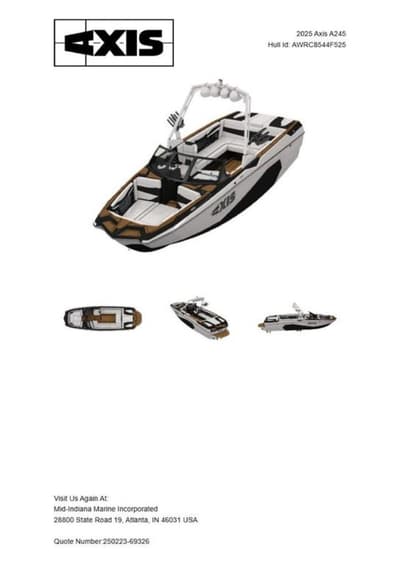 BOATZON | Axis Wake Research A245 2025