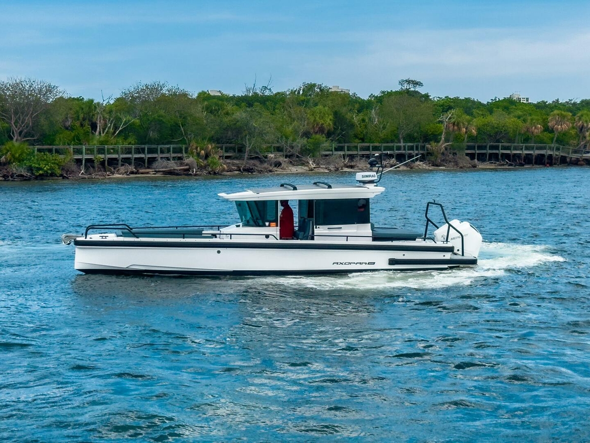 2022 Axopar 28 Cabin BRABUS Trim - Sold Boat