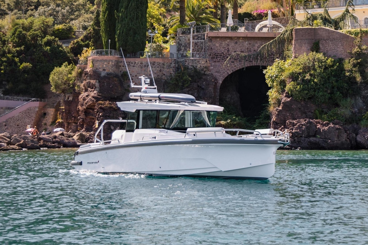 2026 Axopar 29 XC Aft Sofa Twin 200 Cobre - Sold Boat